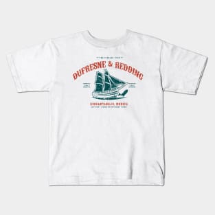 Dufresne & Redding Fishing Vintage Kids T-Shirt